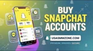 Verified and aged Snapchat accounts with high Snap Score