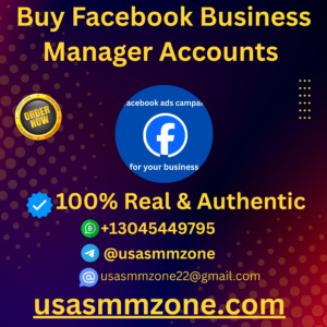 Buy Verified Facebook Business Manager 